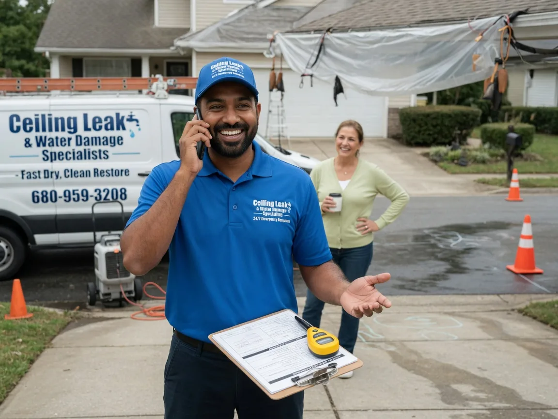 Ceiling Leak Cleanup Horn Lake, MS FAQs